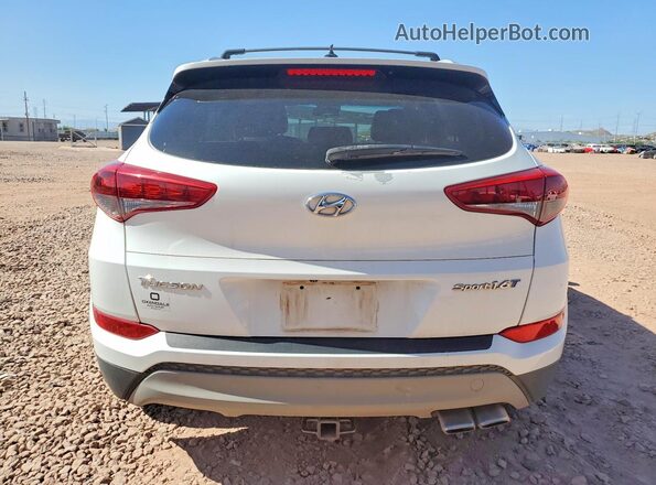 KM8J33A20HU519045 2017 HYUNDAI TUCSON White Սալոնի դիմացի տեսք