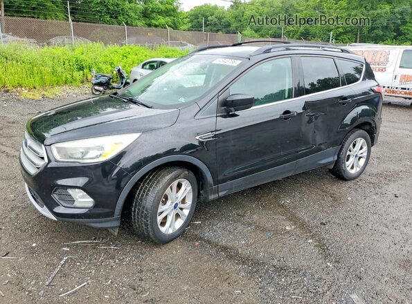 1FMCU9GD3JUB87299 2018 FORD ESCAPE Black უკანა მარცხენა