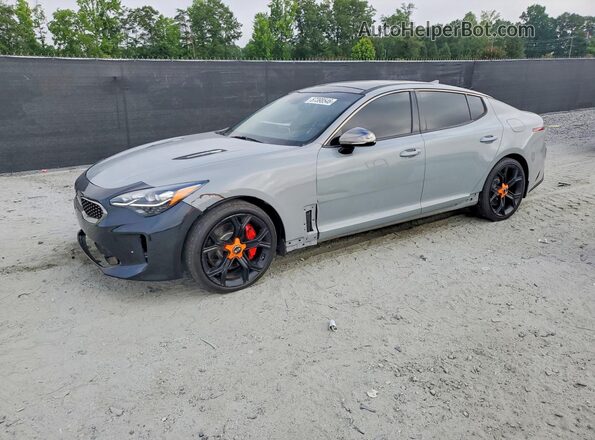 KNAE45LC9K6061454 2019 KIA STINGER Серебряный 
