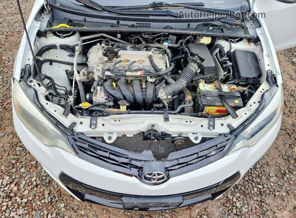 5YFBURHE5GP566608 2016 TOYOTA COROLLA White Շարժիչի բաժամունքի տեսք