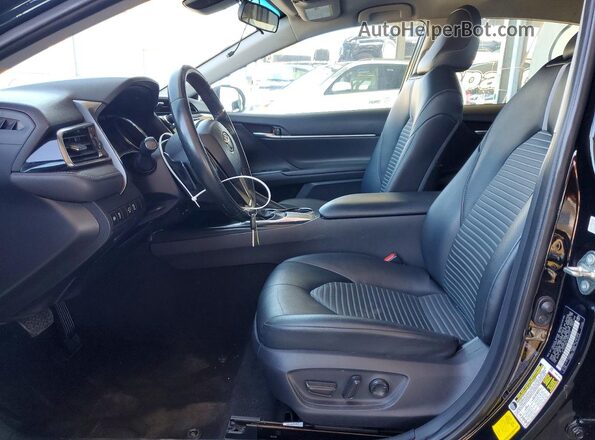 4T1G11AK7LU879233 2020 TOYOTA CAMRY Black Widok deski rozdzielczej