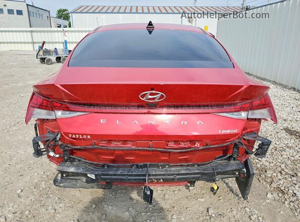 5NPLP4AG3PH119315 2023 HYUNDAI ELANTRA Red 