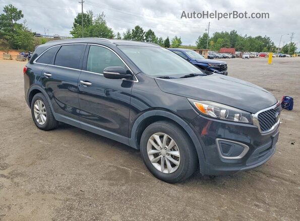 5XYPG4A57GG036624 2016 KIA SORENTO Black Вид спереду