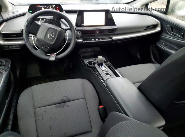 JTDACAAU4T3076715 2026 TOYOTA PRIUS White Vista del cuadro de instrumentos