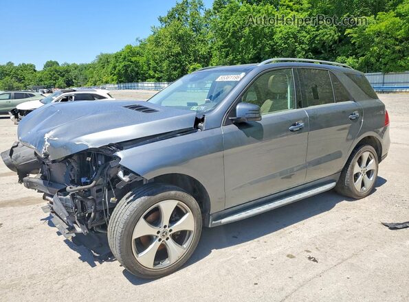 4JGDA5HB0HA975715 2017 MERCEDES-BENZ GLE Gray Հետևի ձախ