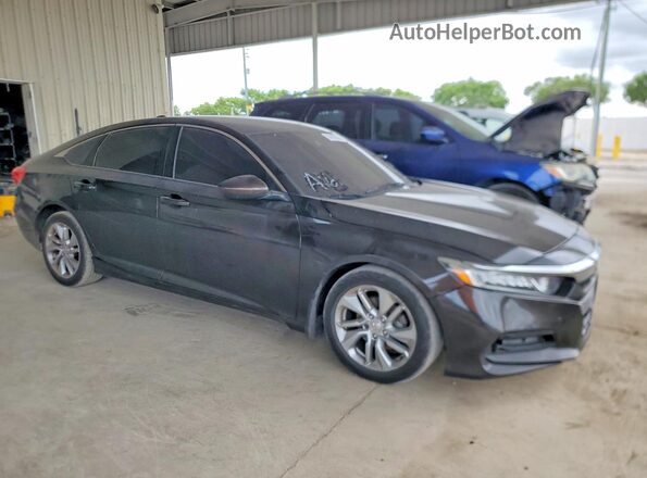 1HGCV1F14JA075141 2018 HONDA ACCORD Black 