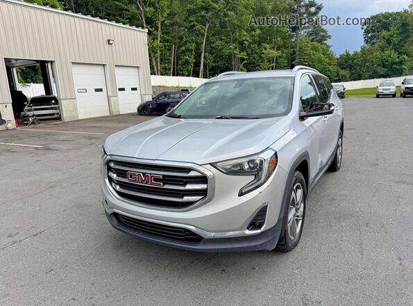 3GKALPEV9KL239579 2019 GMC TERRAIN Silver Rear left