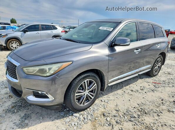 5N1DL0MN8KC509667 2019 INFINITI QX60 Gray Tył lewy