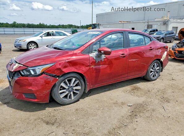 3N1CN8EV3LL844593 2020 NISSAN VERSA Red Tył lewy