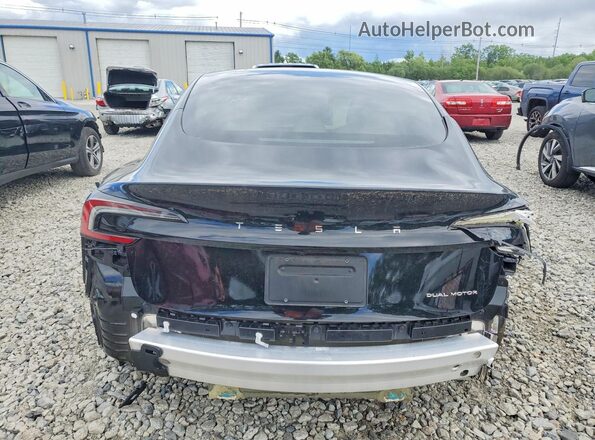 5YJ3E1EB2RF822019 2024 TESLA MODEL Black წინა სალონის ხედი