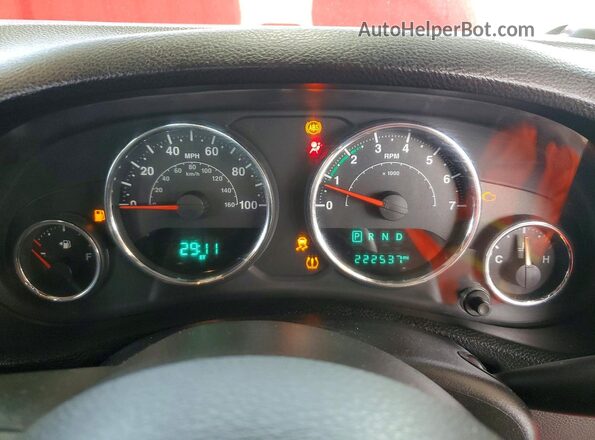1C4BJWKG6GL107534 2016 JEEP WRANGLER Красный Вид задних сидений