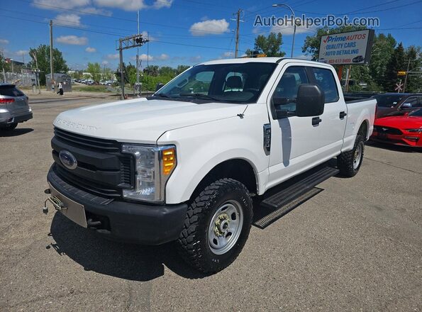 1FT8W3B60HED95980 2017 FORD F350 Белый Задняя правая четверть