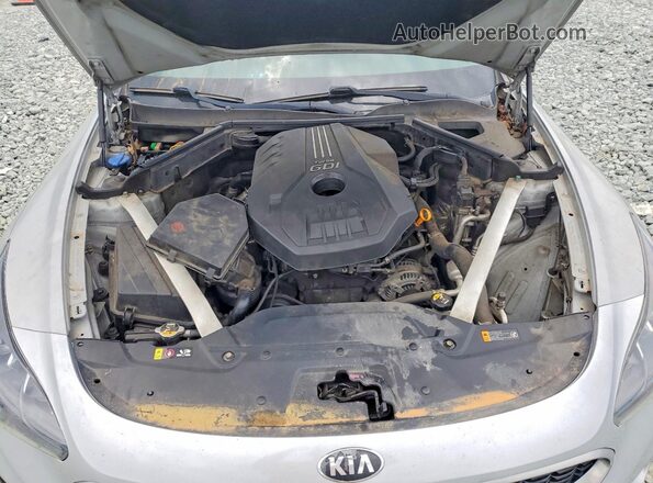 KNAE25LA6J6015292 2018 KIA STINGER Silver 