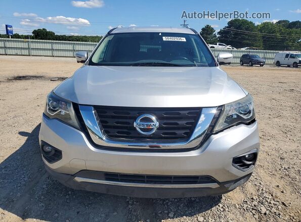 5N1DR2MN3KC600128 2019 NISSAN PATHFINDER Silver Вид ззаду