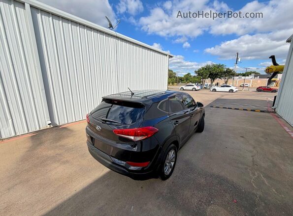 KM8J23A47JU700492 2018 HYUNDAI TUCSON Черный Вид спереди