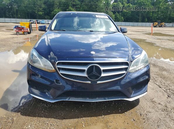 WDDHF5KB7GB186024 2016 MERCEDES-BENZ E Blue 