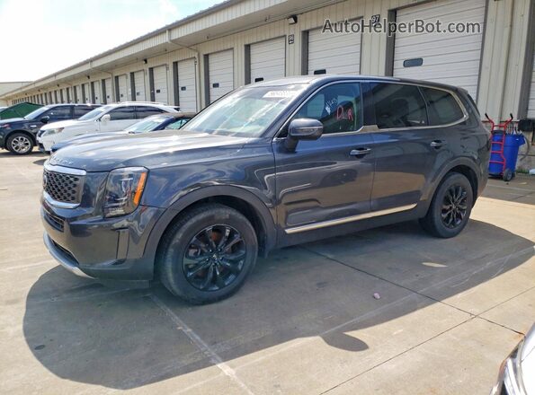 5XYP24HC5LG007216 2020 KIA TELLURIDE Gray 
