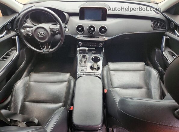KNAE15LA1K6053159 2019 KIA STINGER Black 