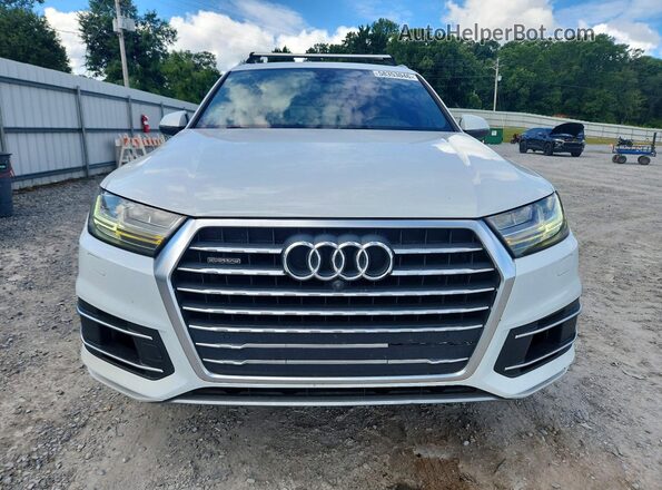 WA1LAAF71HD023645 2017 AUDI Q7 White Հետևի տեսք