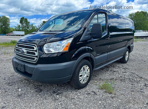 1FTYE1YM7JKA38526 2018 FORD TRANSIT Черный Задняя правая четверть