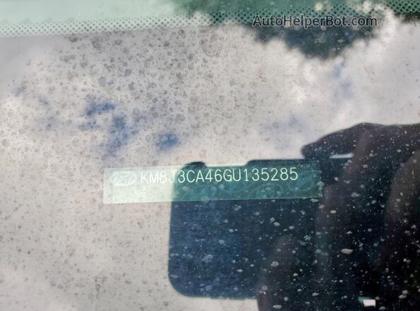 KM8J3CA46GU135285 2016 HYUNDAI TUCSON White 