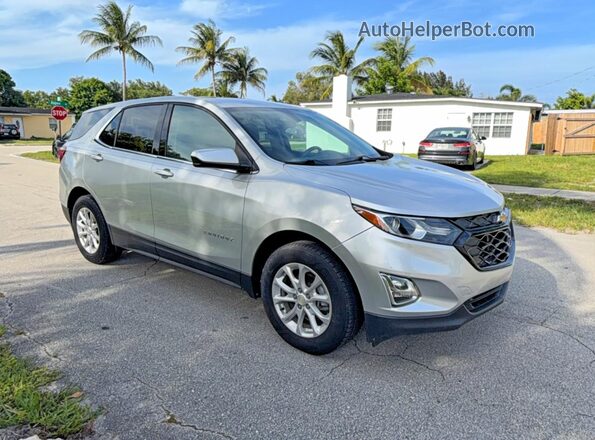 3GNAXJEV5JL383360 2018 CHEVROLET EQUINOX Серебряный Задняя левая четверть
