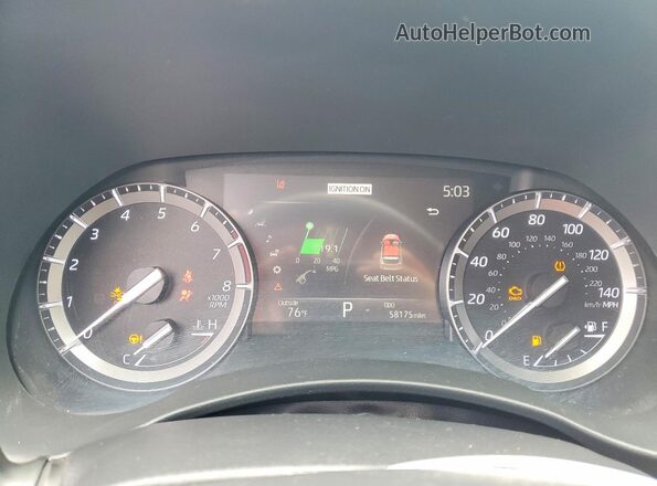 5TDHZRBH2LS038637 2020 TOYOTA HIGHLANDER Blue Հետևի նստատեղերի տեսք