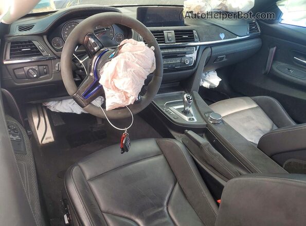 WBS3S7C53KAC09474 2019 BMW M4 Синий Вид щитка приборов