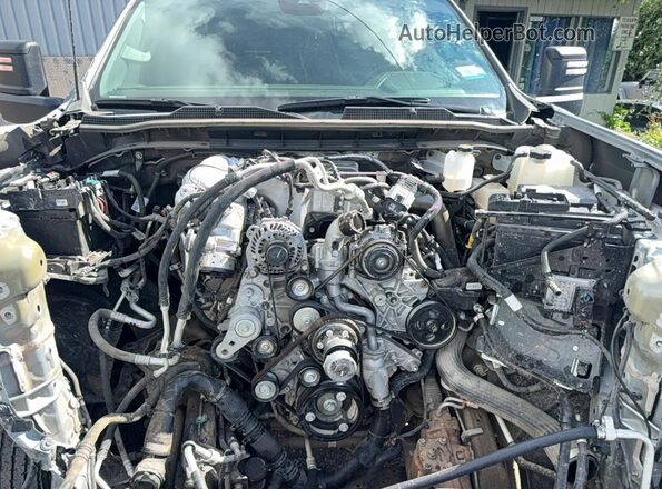 2GC1KNEY7S1225095 2025 CHEVROLET SILVERADO Silver Dashboard view