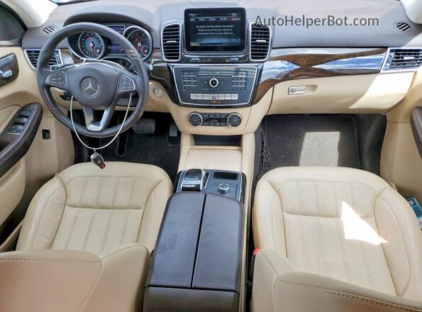 4JGDA5JB4HA825889 2017 MERCEDES-BENZ GLE Gray 