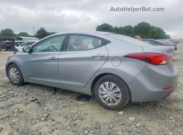 5NPDH4AE0GH686355 2016 HYUNDAI ELANTRA Gray 