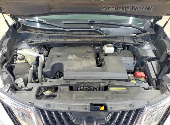 5N1AZ2MH0JN106485 2018 NISSAN MURANO Gray VIN sticker view