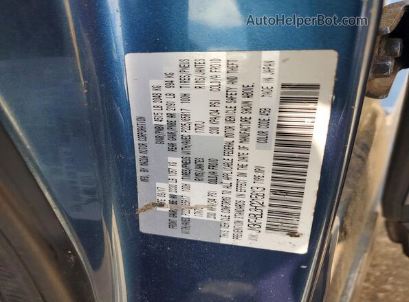 JM3KFABL8H0215813 2017 MAZDA CX-5 Blue Widok naklejki z numerem VIN