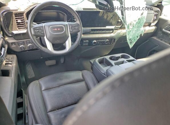 3GTUUDED9SG309358 2025 GMC SIERRA Blue ხელსაწყოთა პანელის ხედი