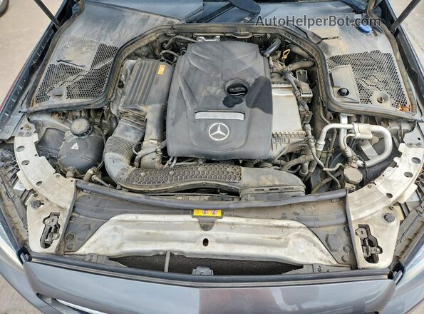WDDWJ4JB1HF509589 2017 MERCEDES-BENZ C Gray 