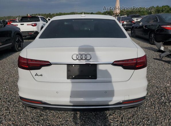 WAUHMAF48LA056044 2020 AUDI A4 White Widok wnętrza z przodu