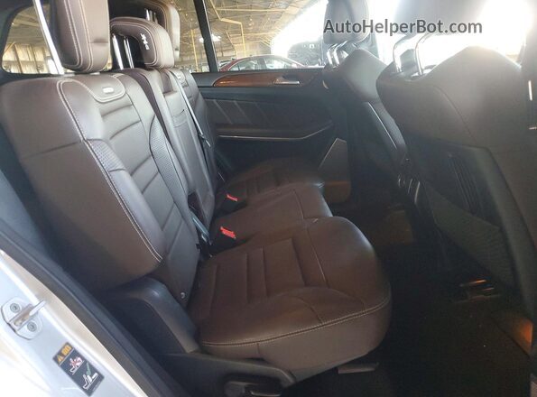 4JGDF7FE0HA872787 2017 MERCEDES-BENZ GLS Silver Vista del compartimento del motor