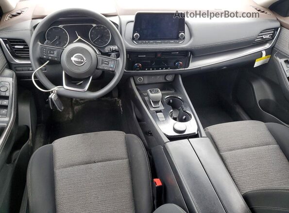 5N1BT3BB8PC745132 2023 NISSAN ROGUE Белый Вид щитка приборов