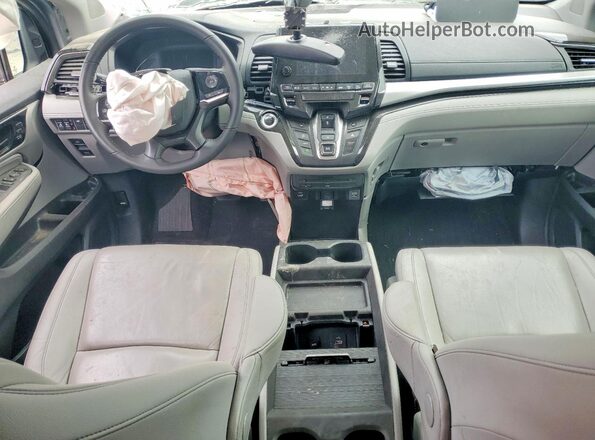 5FNRL6H87PB046027 2023 HONDA ODYSSEY Silver ხელსაწყოთა პანელის ხედი