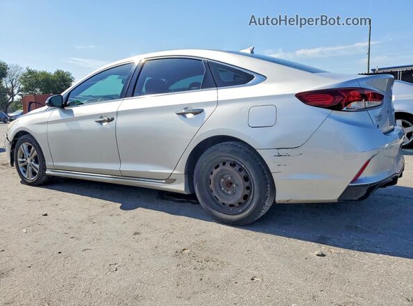 5NPE34AF5JH684684 2018 HYUNDAI SONATA Серебряный Задняя правая четверть