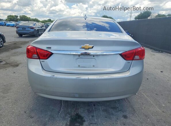 2G1105S33H9190671 2017 CHEVROLET IMPALA Silver წინა სალონის ხედი