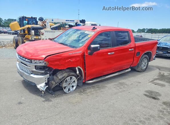 3GCPWCED3LG221795 2020 CHEVROLET SILVERADO Red Задня ліва чверть