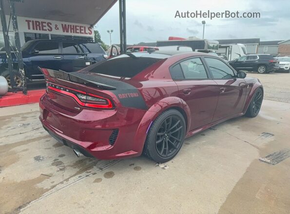 2C3CDXGJ5JH129149 2018 DODGE CHARGER Maroon 
