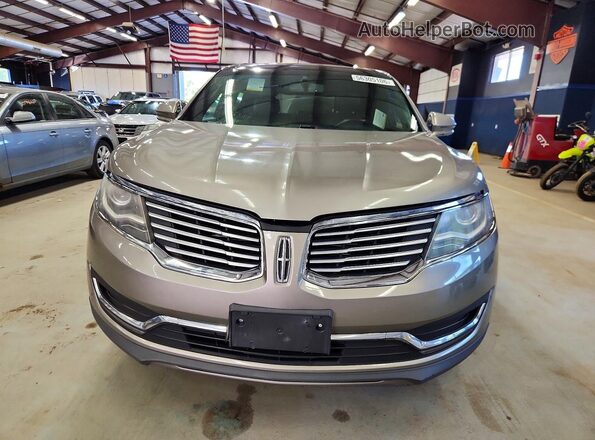 2LMPJ6LR7HBL30415 2017 LINCOLN MKX Silver Vista frontal