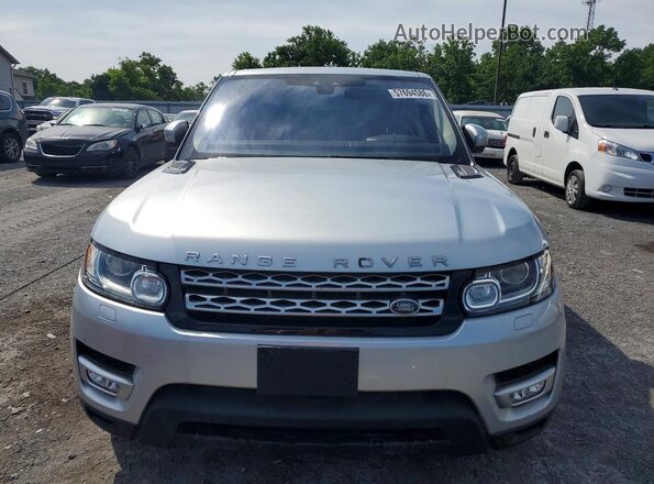 SALWR2FVXHA155183 2017 LAND ROVER RANGE Silver უკანა ხედი