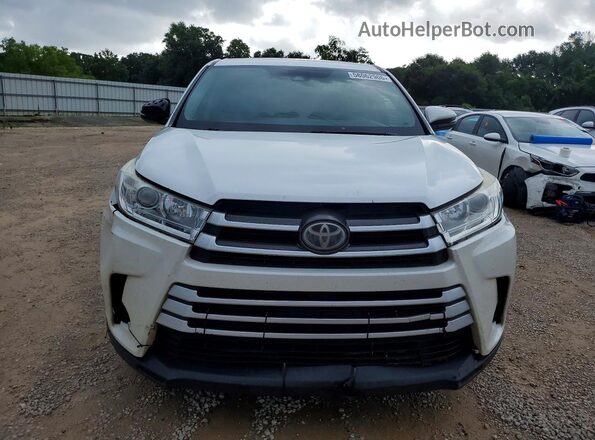 5TDZZRFH6HS231640 2017 TOYOTA HIGHLANDER Белый Вид сзади