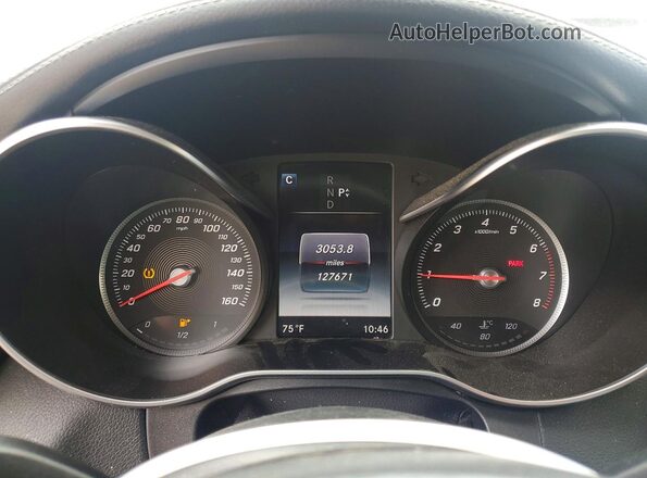 WDDWJ4JB2HF360545 2017 MERCEDES-BENZ C Black Widok tylnych siedzeń