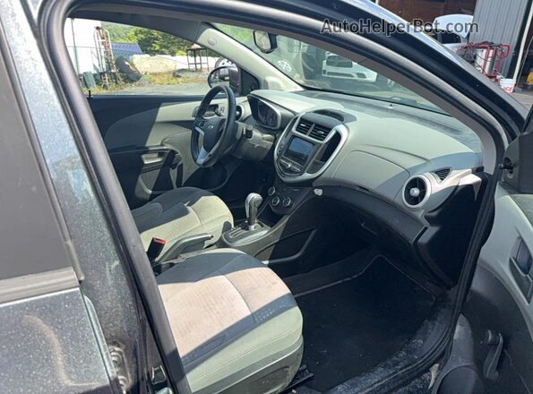 1G1JG6SB9K4137282 2019 CHEVROLET SONIC Charcoal 