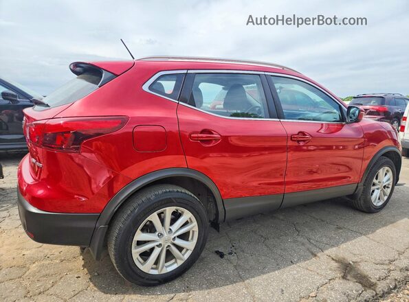 JN1BJ1CR7HW121559 2017 NISSAN ROGUE Red წინა მარჯვენა