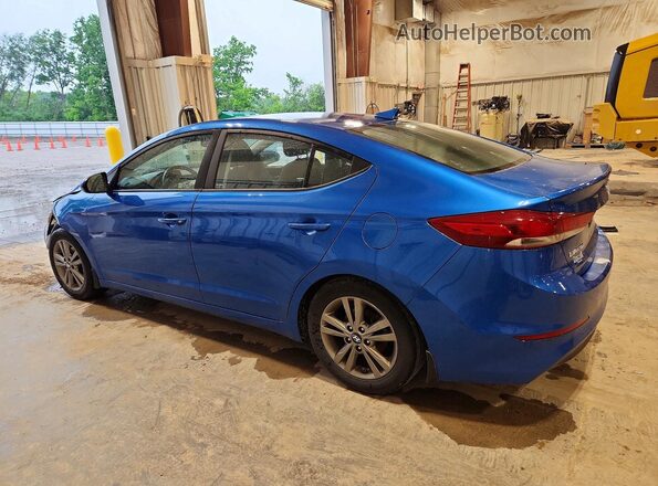 5NPD84LF6JH272235 2018 HYUNDAI ELANTRA Blue 